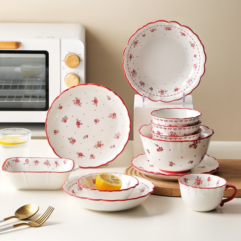 Bamboo Pattern Dinnerware Set