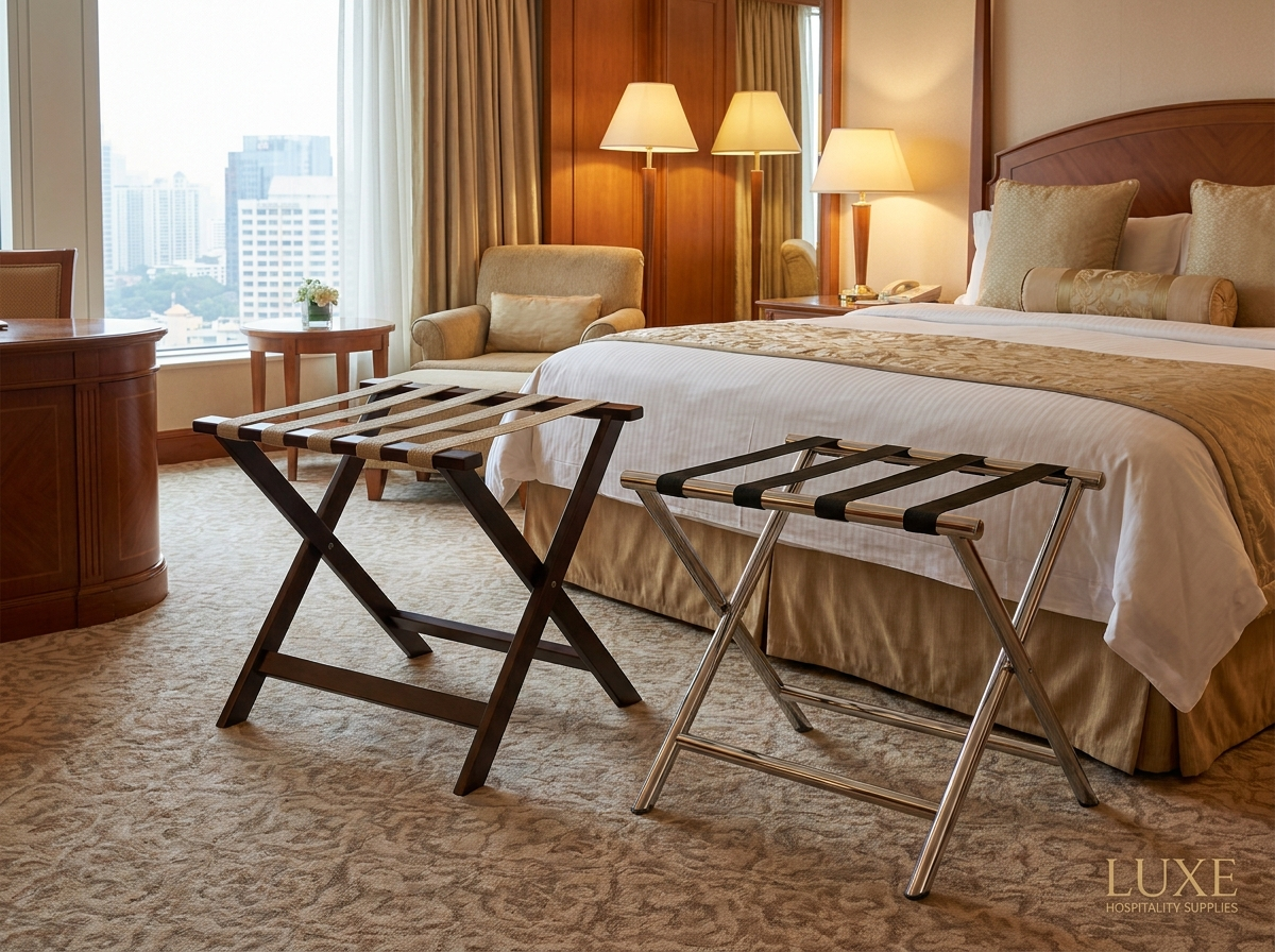 Folding Luggage Racks